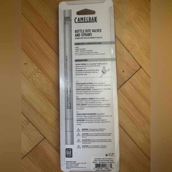 Camelbak Eddy Bottle Bite Valve and Straw Replacement - Picture 2 of 4